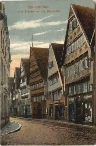 Osnabrück - Alte Häuser an der Bierstrasse -759900