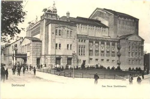 Dortmund - Das neue Stadttheater -759978