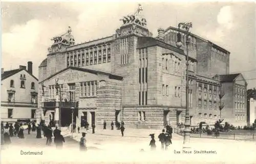 Dortmund - Das neue Stadttheater -759980