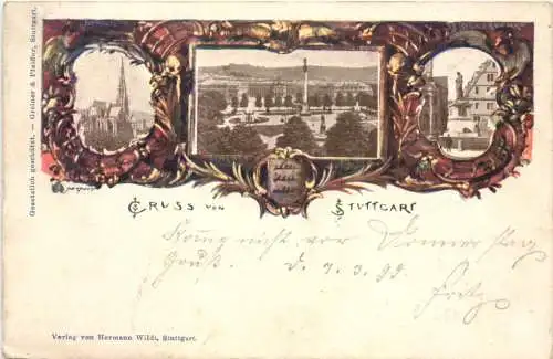 Gruss aus Stuttgart -760242