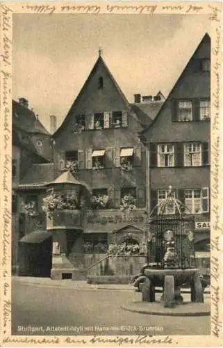 Stuttgart - Altstadt Idyll -760276