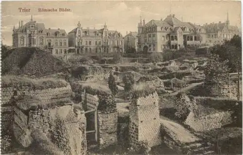 Trier - Römische Bäder -760394