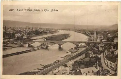 Trier - Kaiser Wilhelm Brücke -760462