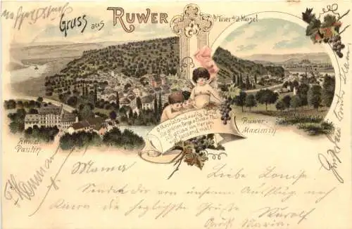 Gruss aus Ruwer - Trier - Litho -760534