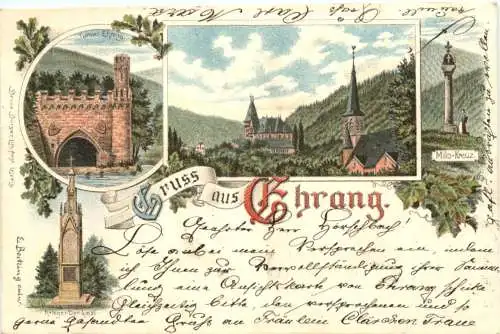 Gruss aus Ehrang - Trier - Litho -760706