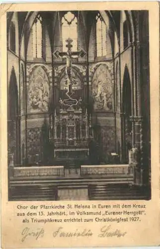 Euren bei Trier - Chor der Pfarrkirche -760654
