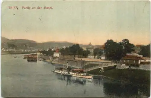Trier - Partie an der Mosel -760902