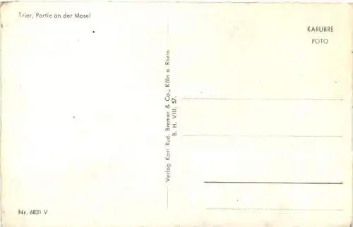Trier - Partie an der Mosel -760906
