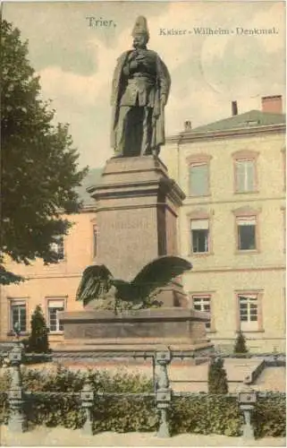 Trier - Kaiser Wilhelm Denkmal -761058