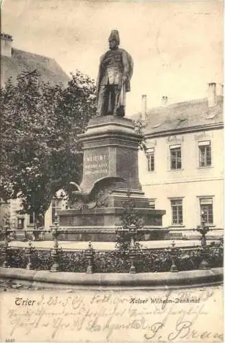 Trier - Kaiser Wilhelm Denkmal -761060