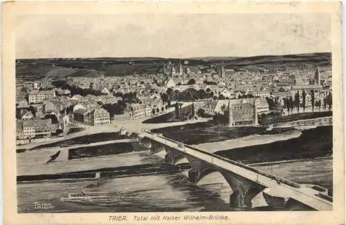 Trier - Kaiser Wilhelm Brücke -761106