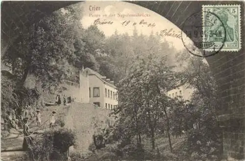 Trier - Partie an der Napoleonsbrücke -761090