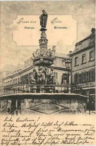 Trier - Petrus-Brunnen -761334