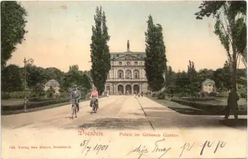 Dresden - Palais im Grossen Garten -761762