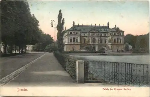 Dresden - Palais im Grossen Garten -761770