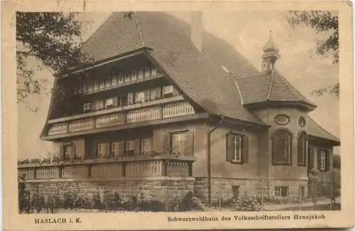 Haslach im Kinzigtal - Schwarzwaldhaus -761892