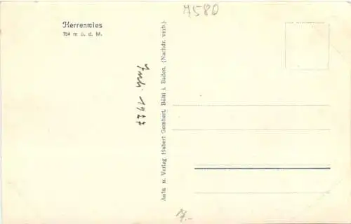 Herrenwies im Schwarzwald -761838