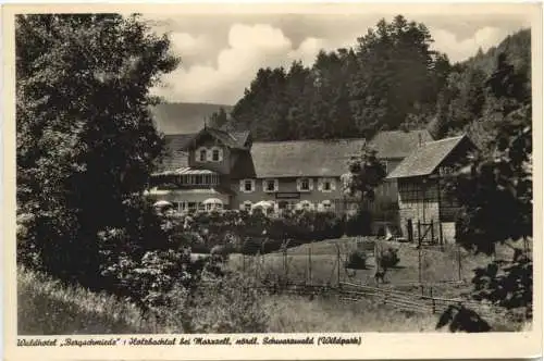 Holzbachtal bei Marxzell - Waldhotel Bergschmiede -761938