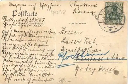 Pfullendorf - Partie beim Rathaus -762056