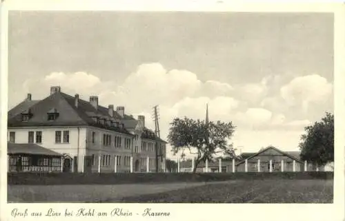 Gruß aus Linx bei Kehl am Rhein - Kaserne -762030
