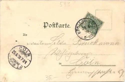 Gruss vom Rhein - Litho -762094