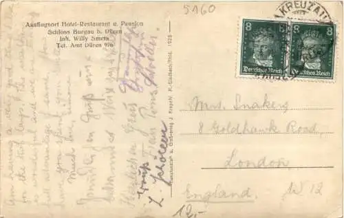 Düren - Schloß Burgau -762154