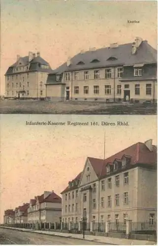 Düren - Infanterie Kaserne Regiment 161 -762204