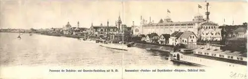 Düsseldorf - Gewerbe-Ausstellung 1902 - Klappkarte -762292