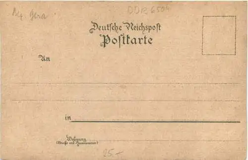 Gruss aus Bad Köstritz - Litho -762502