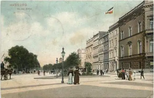 Hamburg - An der Alster -762562