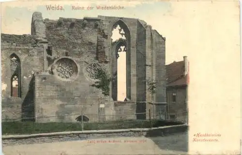 Weida - Ruine und Wiedenkirche -762504
