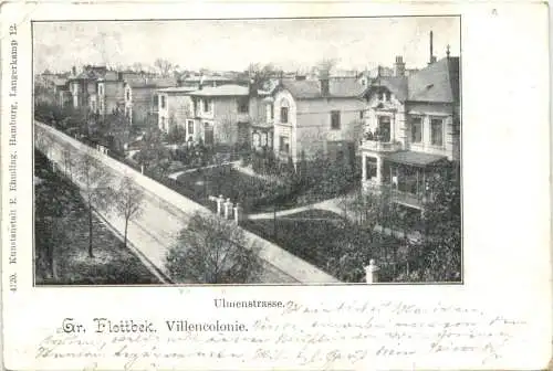 Gr. Flottbek - Villencolonie - Ulmenstrasse -762602