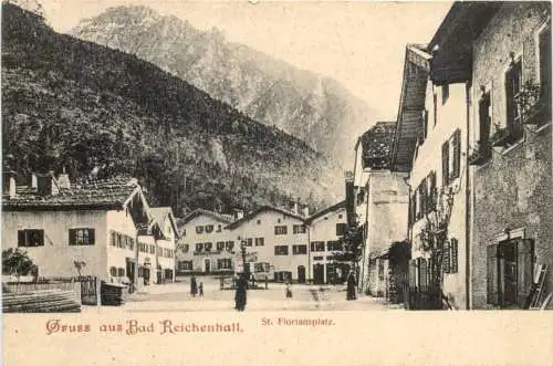 Gruss aus Bad Reichenhall - St. Floriansplatz -762746