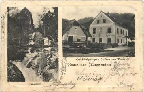 Gruss aus Muggendorf - Carl Hönigsbergers Gasthaus -762938