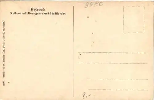 Bayreuth - Rathaus -763004