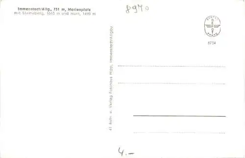 Immenstadt im Allgäu - Marienplatzalt -763130