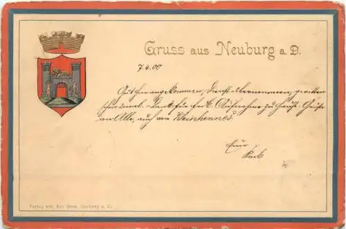 Gruss aus Neuburg Donau -763168