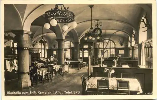 Kempten - Bierhalle zum Stift -763074