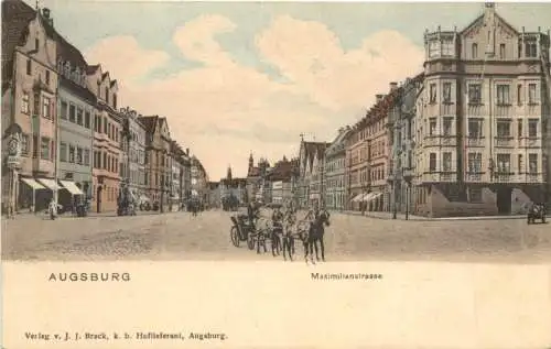 Augsburg - Maximilianstrasse -763234