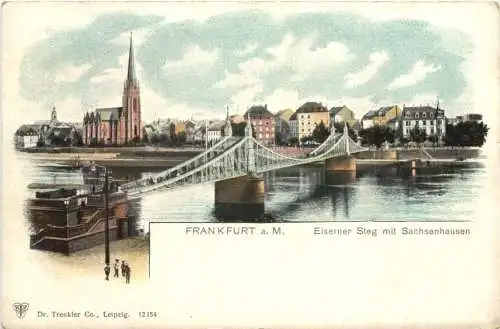 Frankfurt am Main - Eiserner Steg -763462