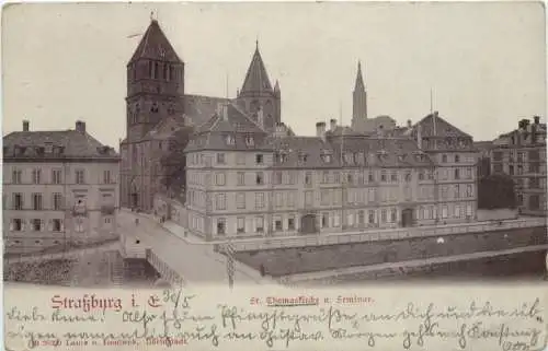 Strassburg im Elsass - St. Thomaskirche -763562