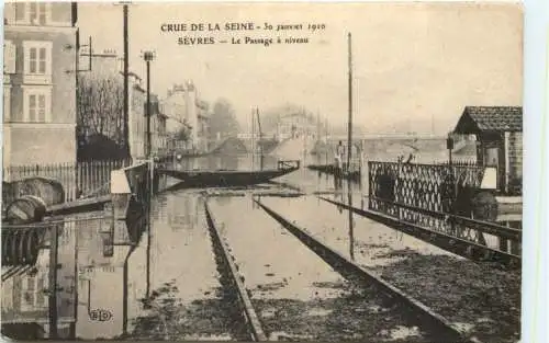 Sevres - Crue de la Seine 1910 -763510