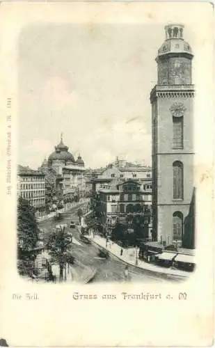 Gruss aus Frankfurt am Main - Die Zeil -763500