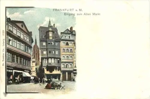 Frankfurt am Main - Eingang zum Alten Markt -763458