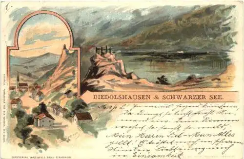 Diedolshausen - Litho -763582