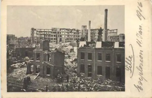 Lille - Explosion 1916 -763610