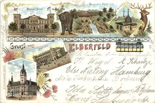 Gruss aus Elberfeld - Litho -763948