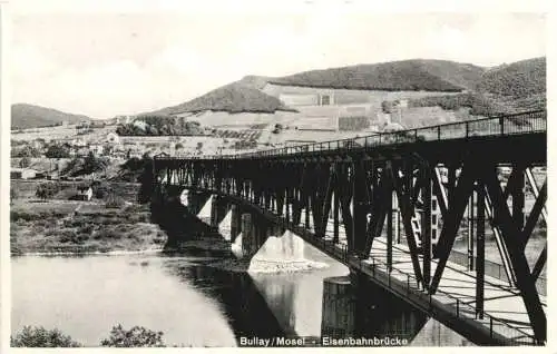 Bullay Mosel - Eisenbahnbrücke -763896