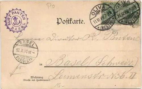 Oliva - Schloss und Karlsberg - Danzig -764158