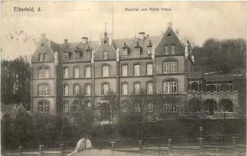 Elberfeld - Hospital vom Roten Kreuz -764192